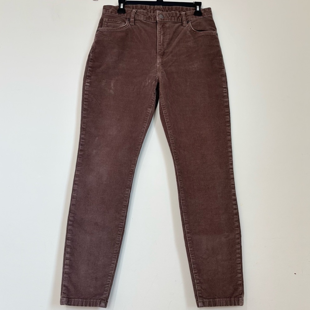 Patagonia Everyday Cords Organic Cotton Corduroy Slim Fit Ankle Pants Women's 30